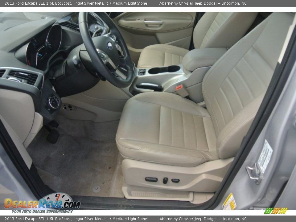 2013 Ford Escape SEL 1.6L EcoBoost Ingot Silver Metallic / Medium Light Stone Photo #9