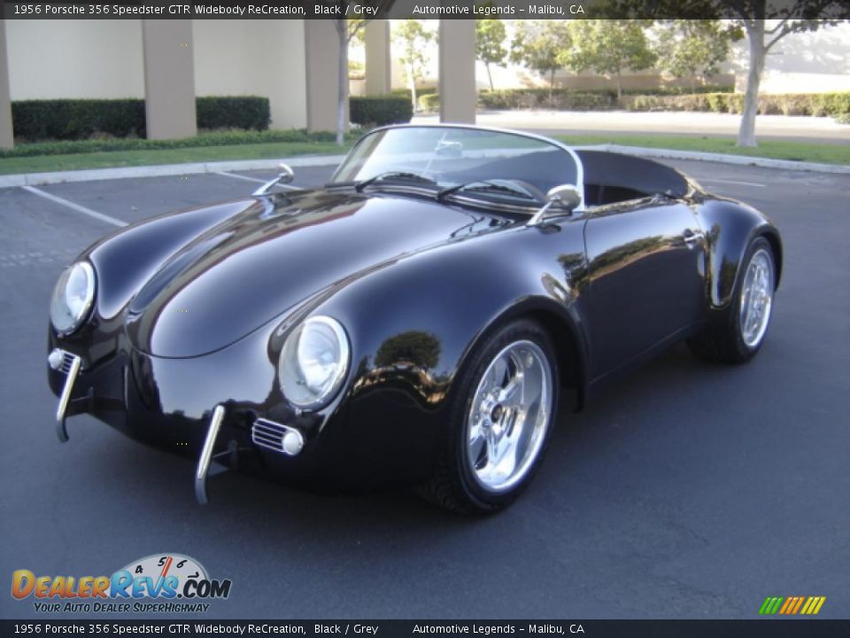 1956 Porsche 356 Speedster GTR Widebody ReCreation Black / Grey Photo #1