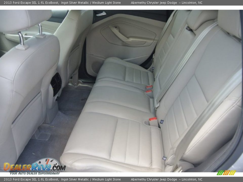 2013 Ford Escape SEL 1.6L EcoBoost Ingot Silver Metallic / Medium Light Stone Photo #20