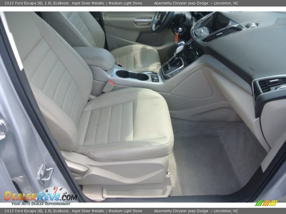 2013 Ford Escape SEL 1.6L EcoBoost Ingot Silver Metallic / Medium Light Stone Photo #22