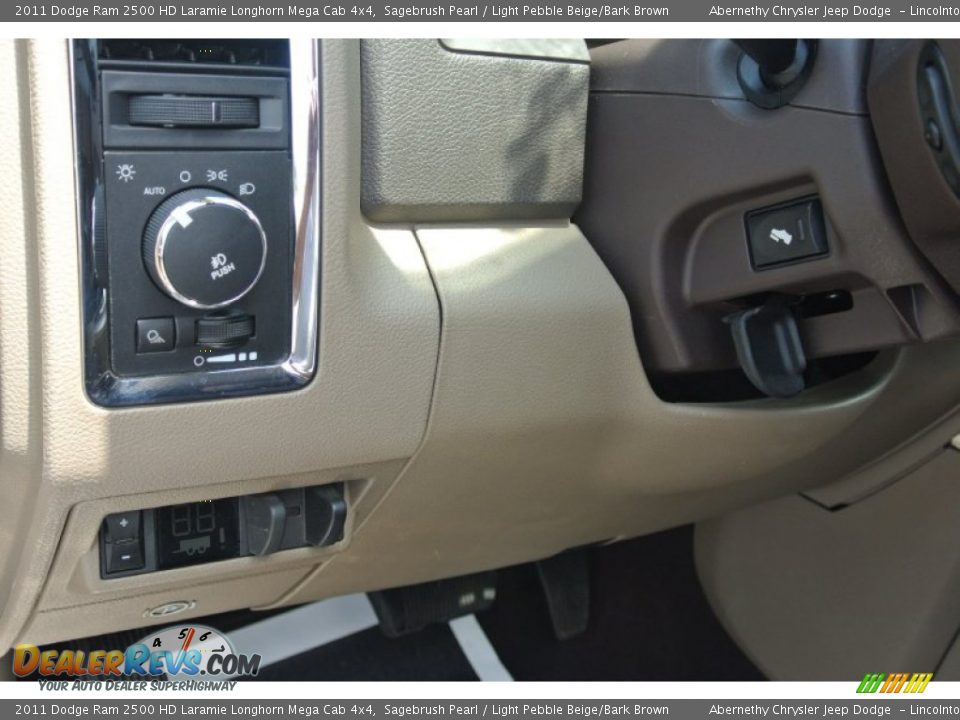 2011 Dodge Ram 2500 HD Laramie Longhorn Mega Cab 4x4 Sagebrush Pearl / Light Pebble Beige/Bark Brown Photo #10