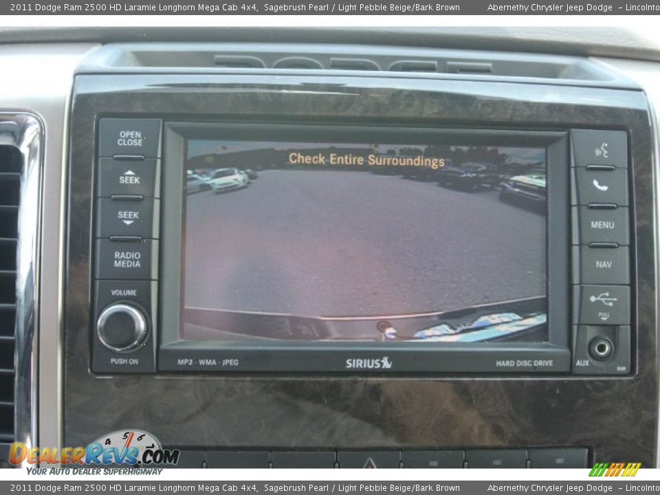 2011 Dodge Ram 2500 HD Laramie Longhorn Mega Cab 4x4 Sagebrush Pearl / Light Pebble Beige/Bark Brown Photo #17