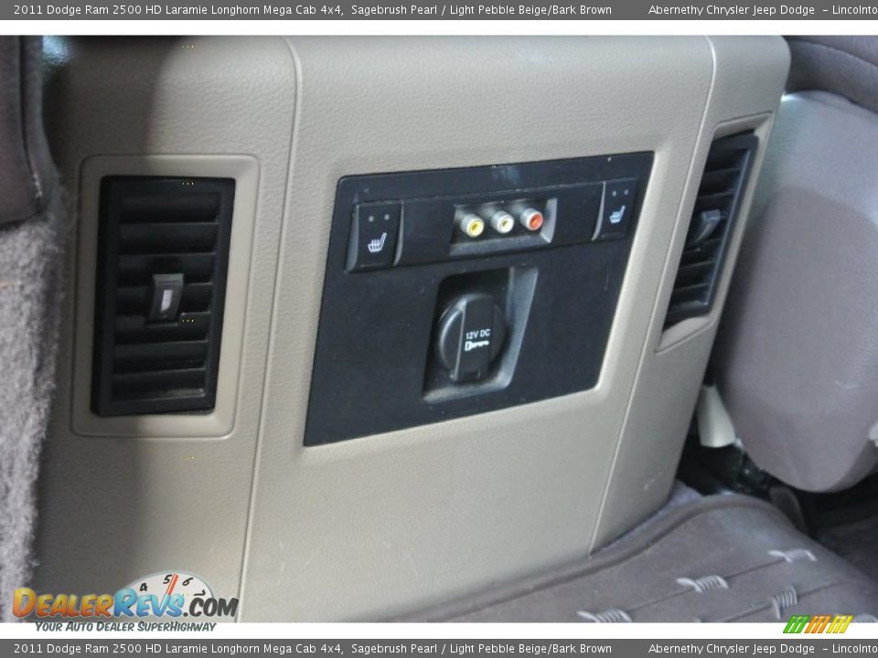 2011 Dodge Ram 2500 HD Laramie Longhorn Mega Cab 4x4 Sagebrush Pearl / Light Pebble Beige/Bark Brown Photo #20
