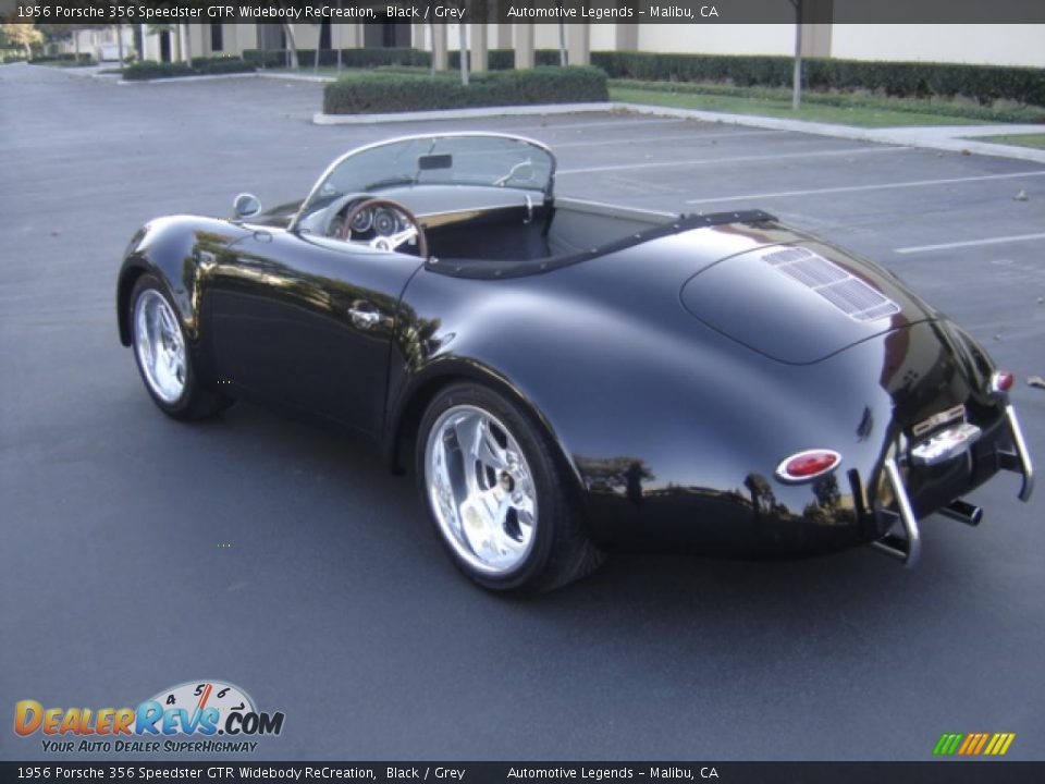 1956 Porsche 356 Speedster GTR Widebody ReCreation Black / Grey Photo #3