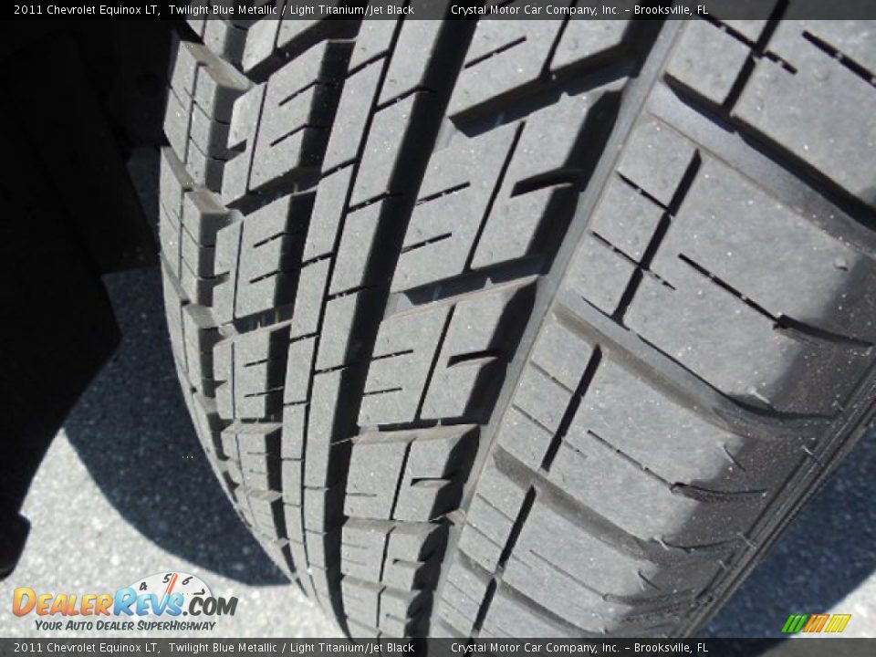 2011 Chevrolet Equinox LT Twilight Blue Metallic / Light Titanium/Jet Black Photo #16