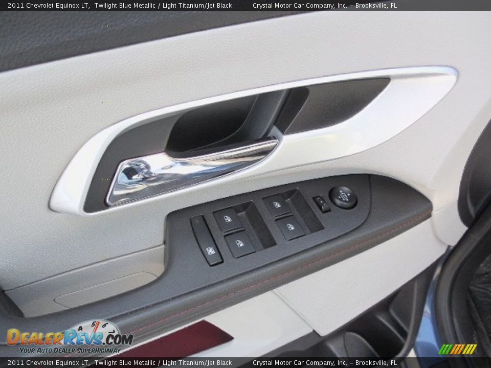 2011 Chevrolet Equinox LT Twilight Blue Metallic / Light Titanium/Jet Black Photo #18
