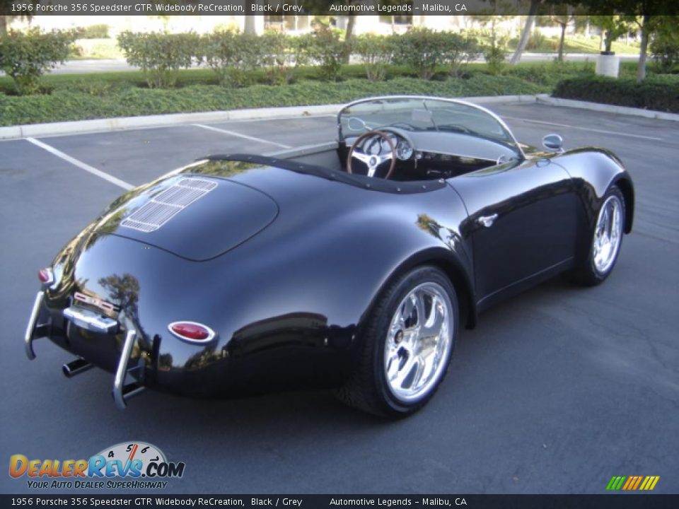 1956 Porsche 356 Speedster GTR Widebody ReCreation Black / Grey Photo #5