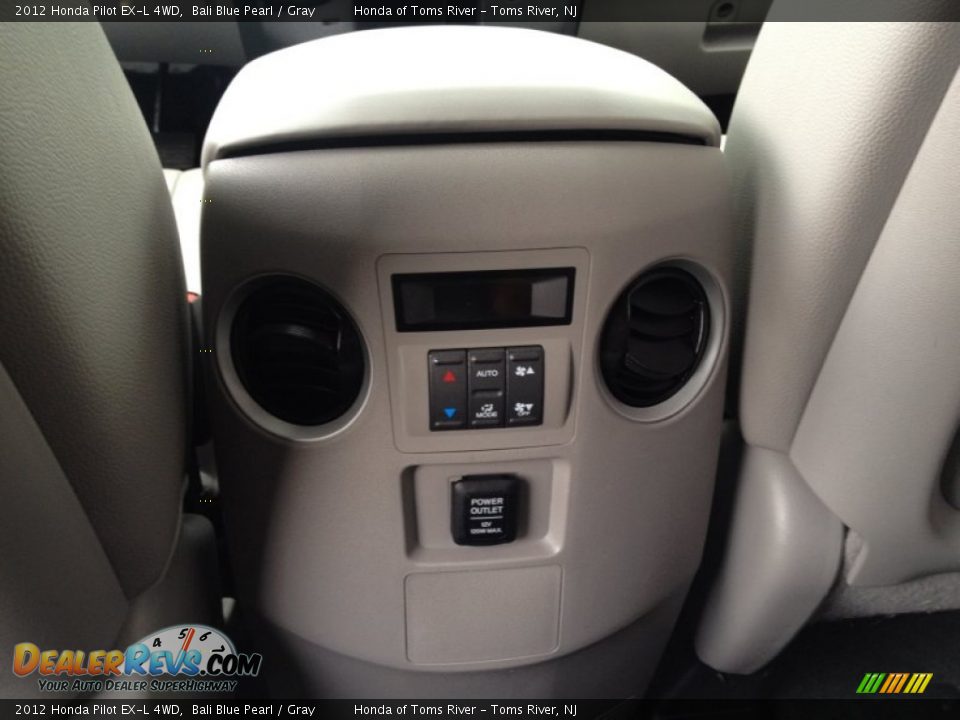 2012 Honda Pilot EX-L 4WD Bali Blue Pearl / Gray Photo #14