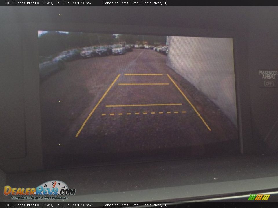 2012 Honda Pilot EX-L 4WD Bali Blue Pearl / Gray Photo #22