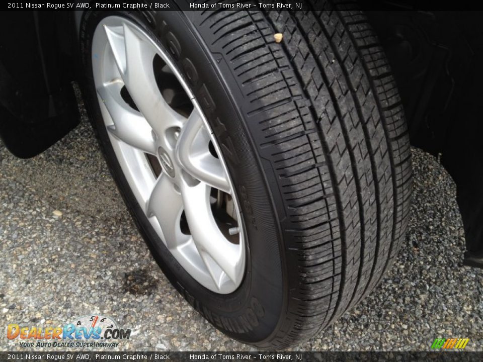 2011 Nissan Rogue SV AWD Platinum Graphite / Black Photo #2