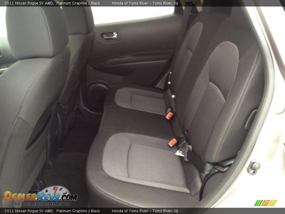 2011 Nissan Rogue SV AWD Platinum Graphite / Black Photo #11