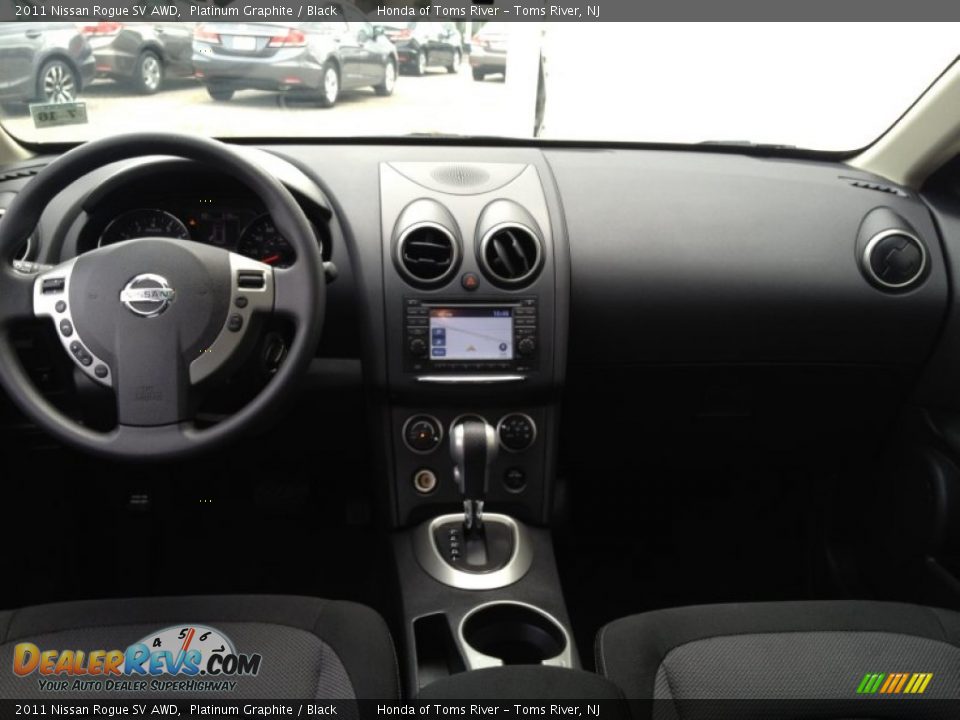 2011 Nissan Rogue SV AWD Platinum Graphite / Black Photo #13