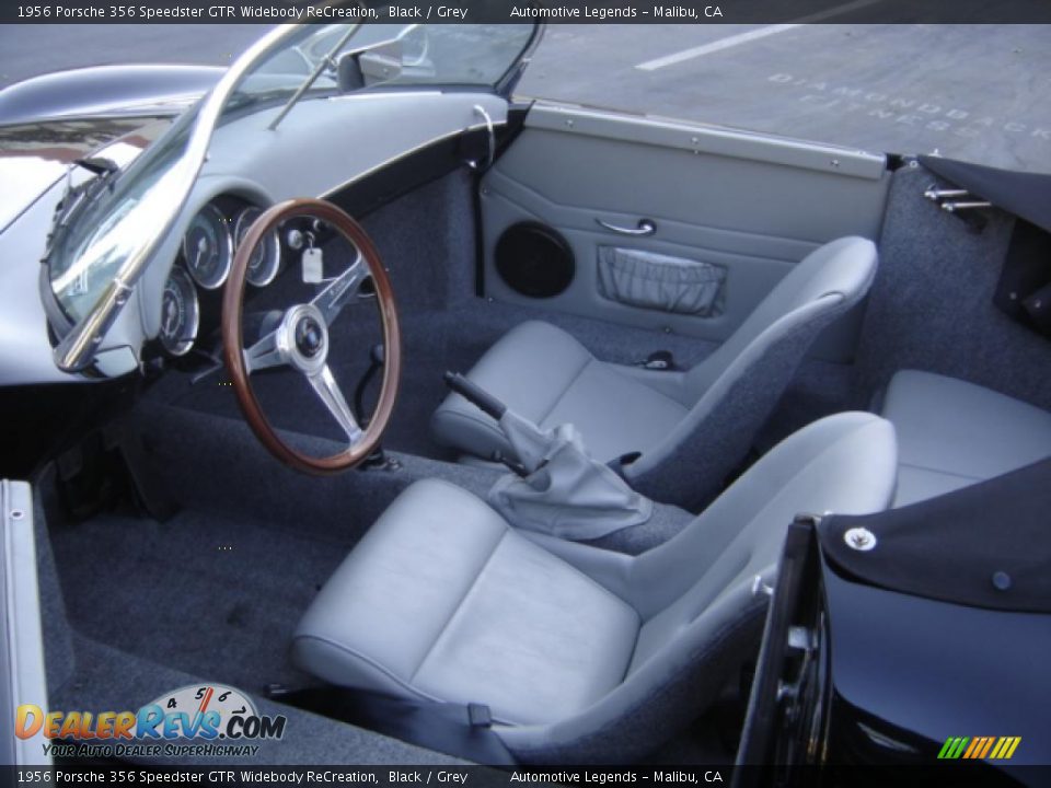 1956 Porsche 356 Speedster GTR Widebody ReCreation Black / Grey Photo #13
