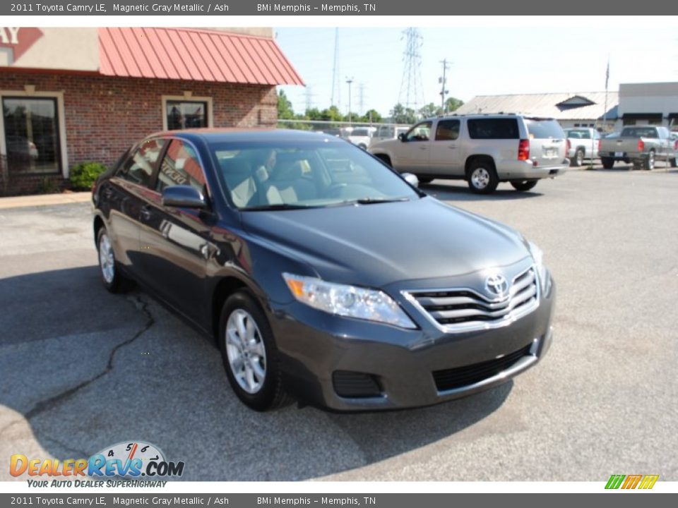 2011 Toyota Camry LE Magnetic Gray Metallic / Ash Photo #6