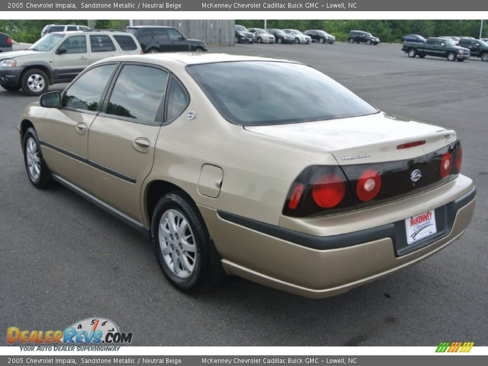 2005 Chevrolet Impala Sandstone Metallic / Neutral Beige Photo #4