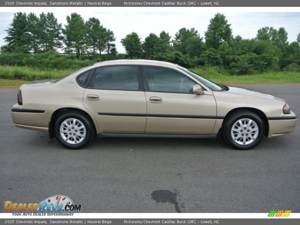 2005 Chevrolet Impala Sandstone Metallic / Neutral Beige Photo #6