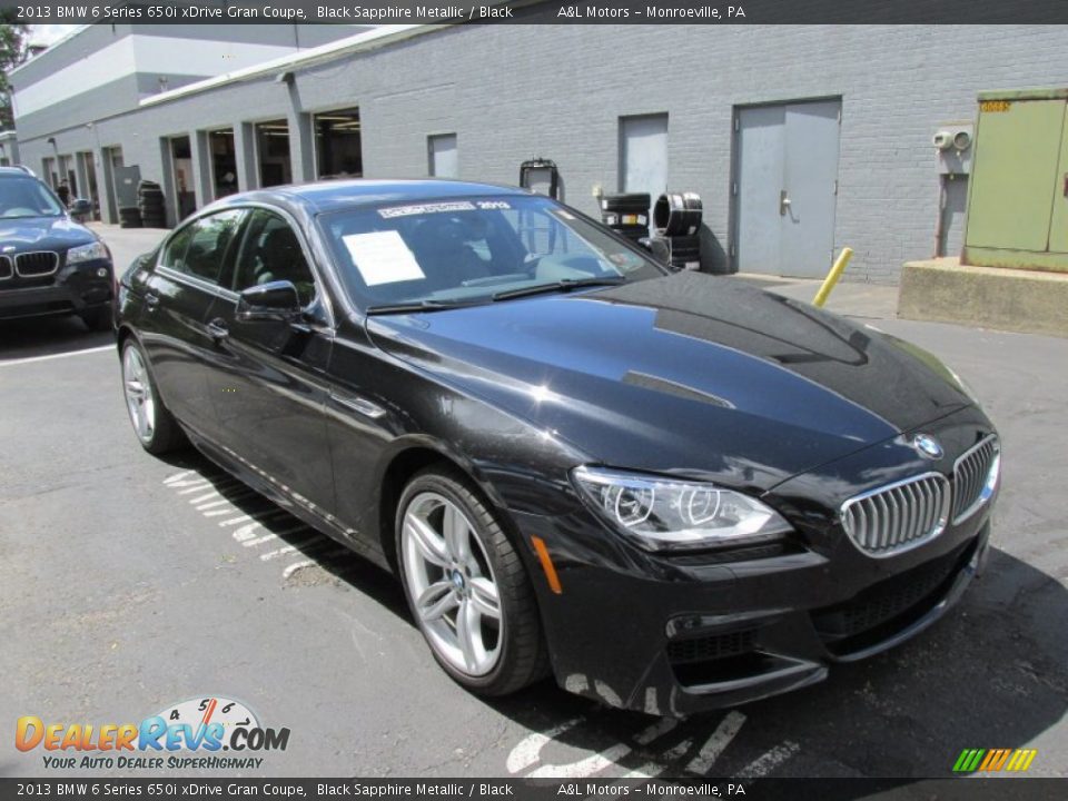 Front 3/4 View of 2013 BMW 6 Series 650i xDrive Gran Coupe Photo #7