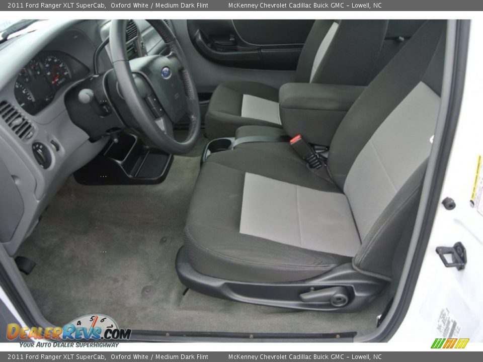 2011 Ford Ranger XLT SuperCab Oxford White / Medium Dark Flint Photo #8