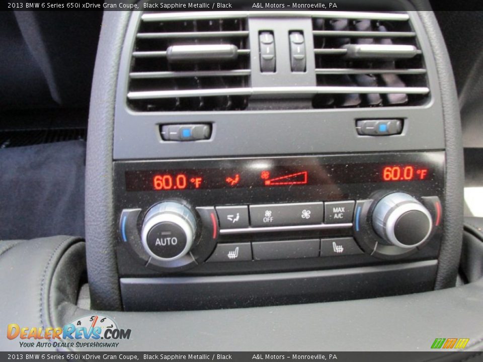 Controls of 2013 BMW 6 Series 650i xDrive Gran Coupe Photo #15