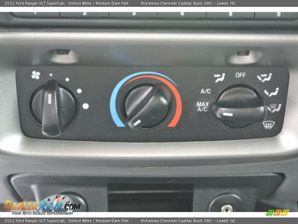 2011 Ford Ranger XLT SuperCab Oxford White / Medium Dark Flint Photo #13