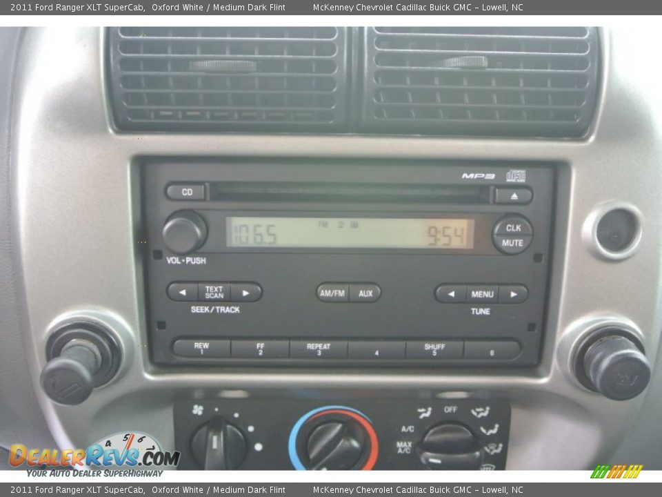2011 Ford Ranger XLT SuperCab Oxford White / Medium Dark Flint Photo #14