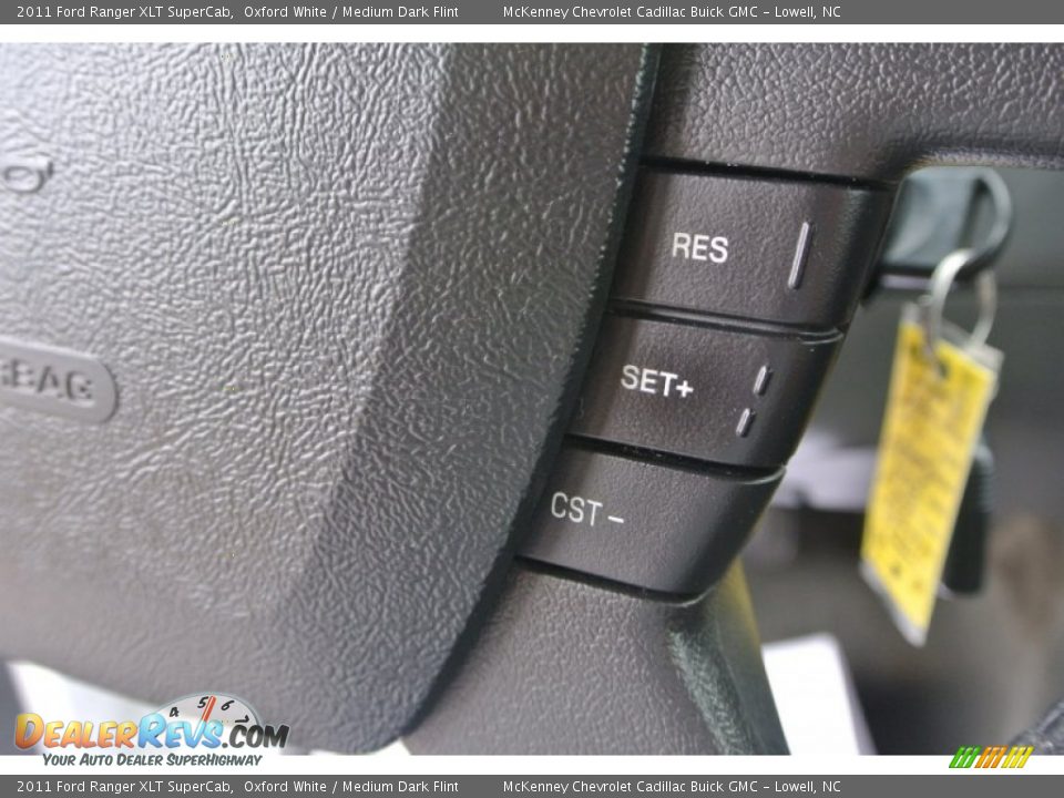 2011 Ford Ranger XLT SuperCab Oxford White / Medium Dark Flint Photo #15