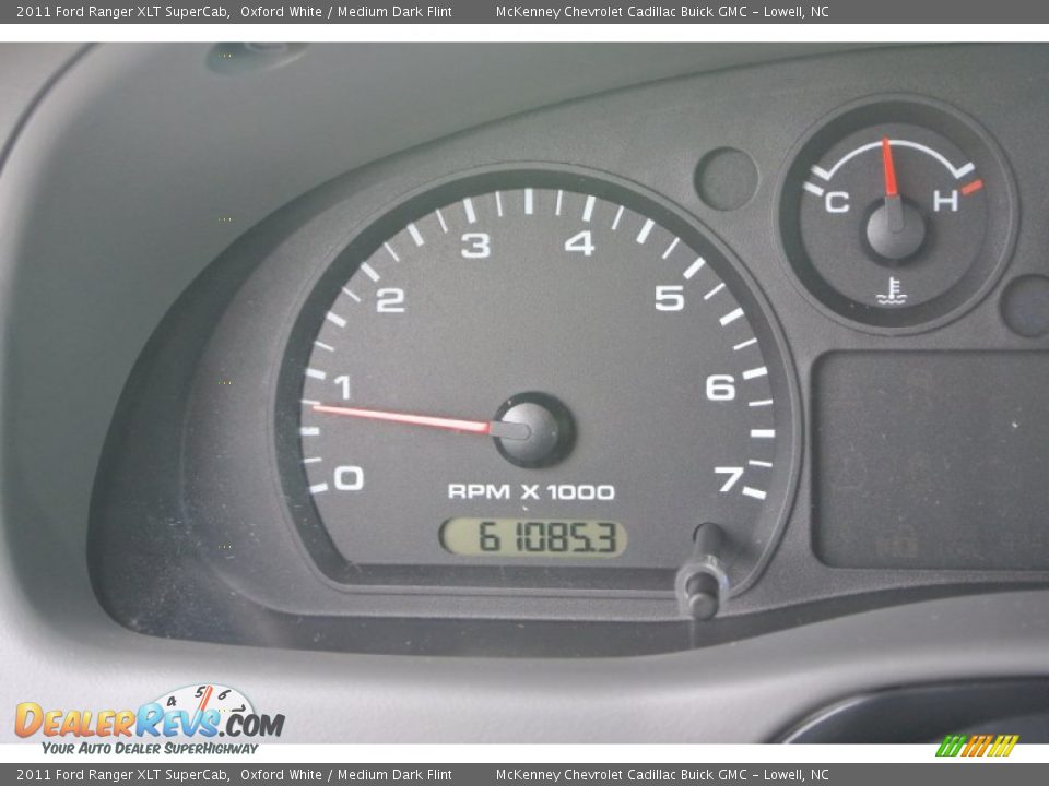 2011 Ford Ranger XLT SuperCab Oxford White / Medium Dark Flint Photo #16