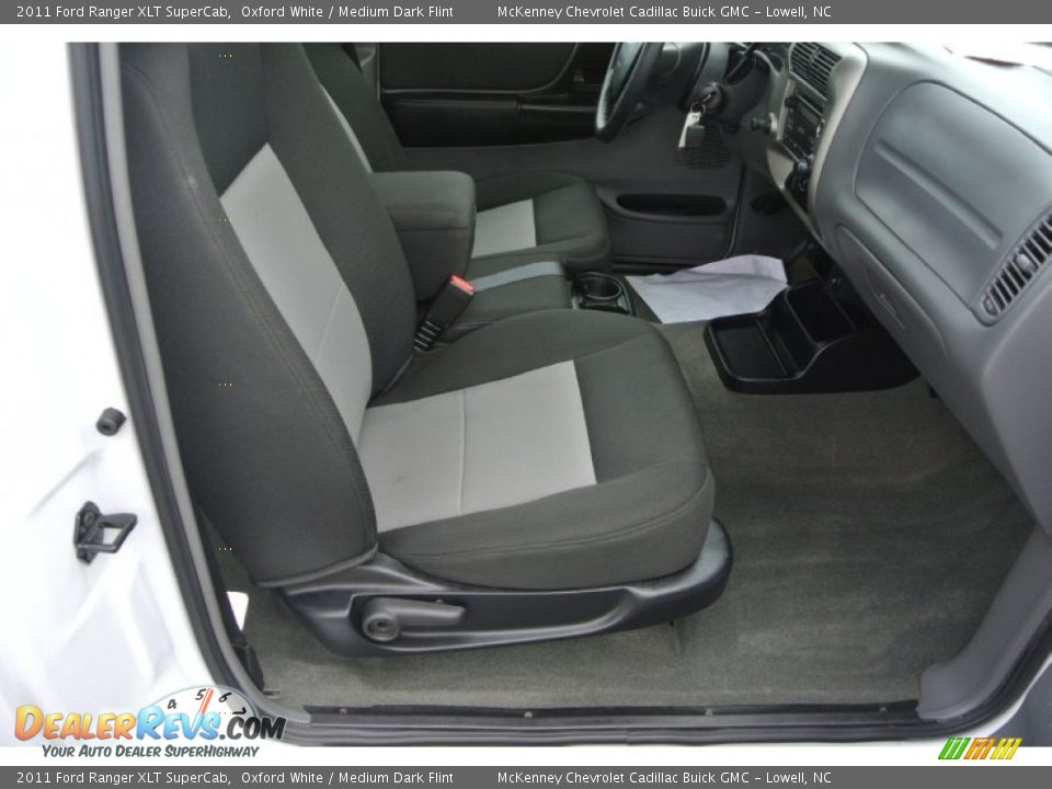 2011 Ford Ranger XLT SuperCab Oxford White / Medium Dark Flint Photo #19