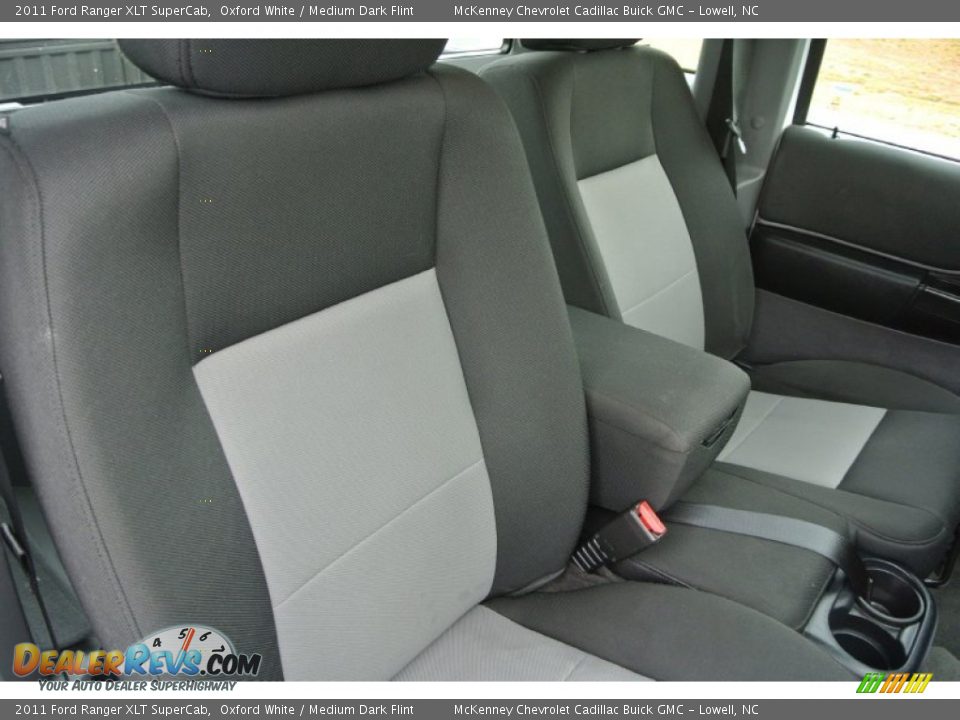 2011 Ford Ranger XLT SuperCab Oxford White / Medium Dark Flint Photo #21