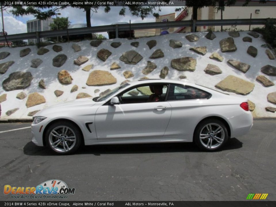 Alpine White 2014 BMW 4 Series 428i xDrive Coupe Photo #2