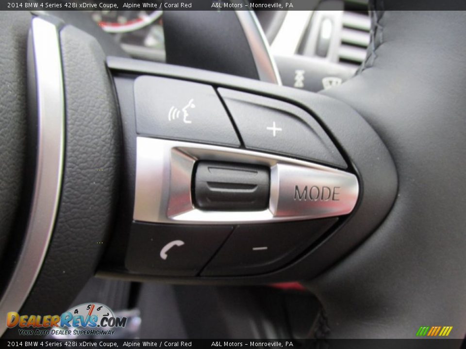 Controls of 2014 BMW 4 Series 428i xDrive Coupe Photo #18