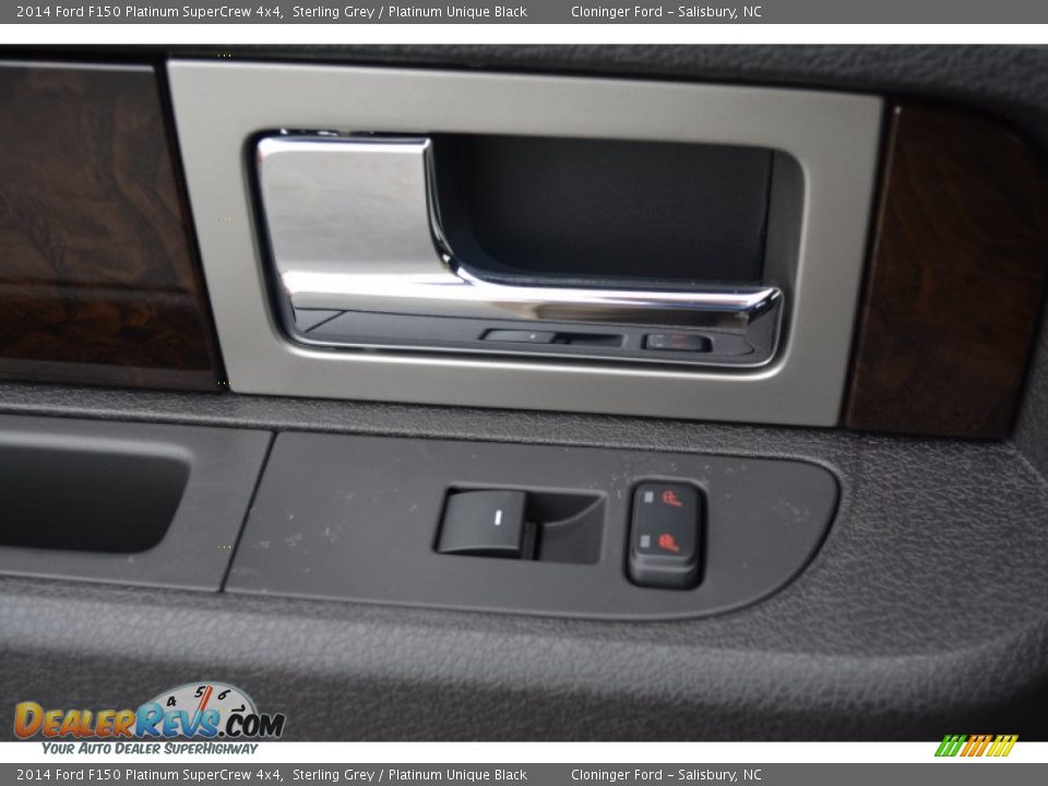 2014 Ford F150 Platinum SuperCrew 4x4 Sterling Grey / Platinum Unique Black Photo #8