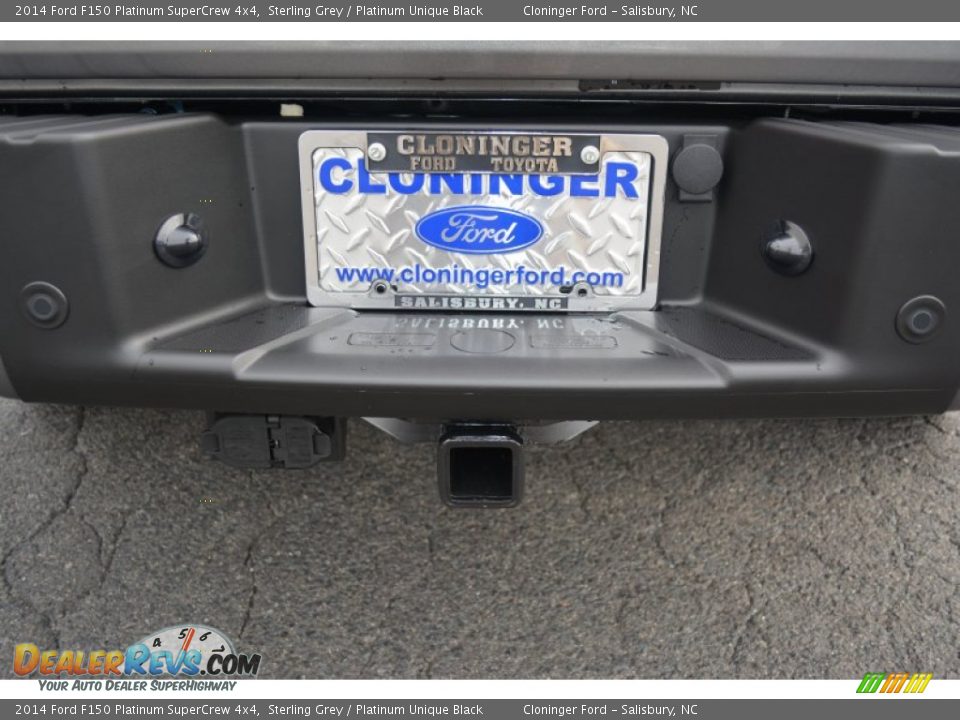 2014 Ford F150 Platinum SuperCrew 4x4 Sterling Grey / Platinum Unique Black Photo #11