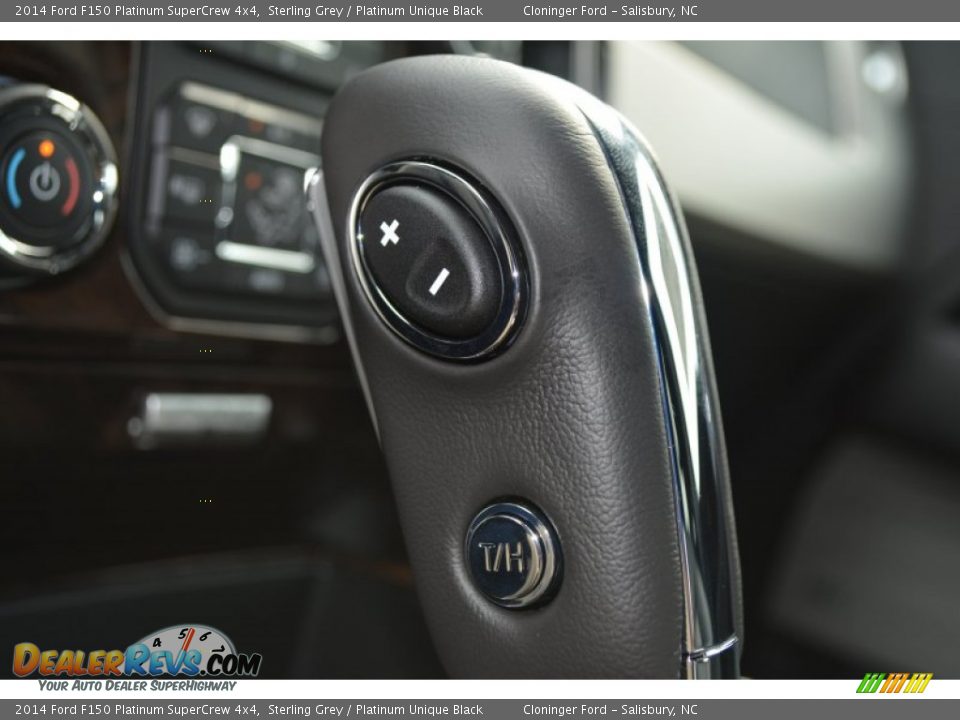 2014 Ford F150 Platinum SuperCrew 4x4 Sterling Grey / Platinum Unique Black Photo #25