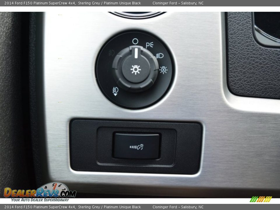 2014 Ford F150 Platinum SuperCrew 4x4 Sterling Grey / Platinum Unique Black Photo #30