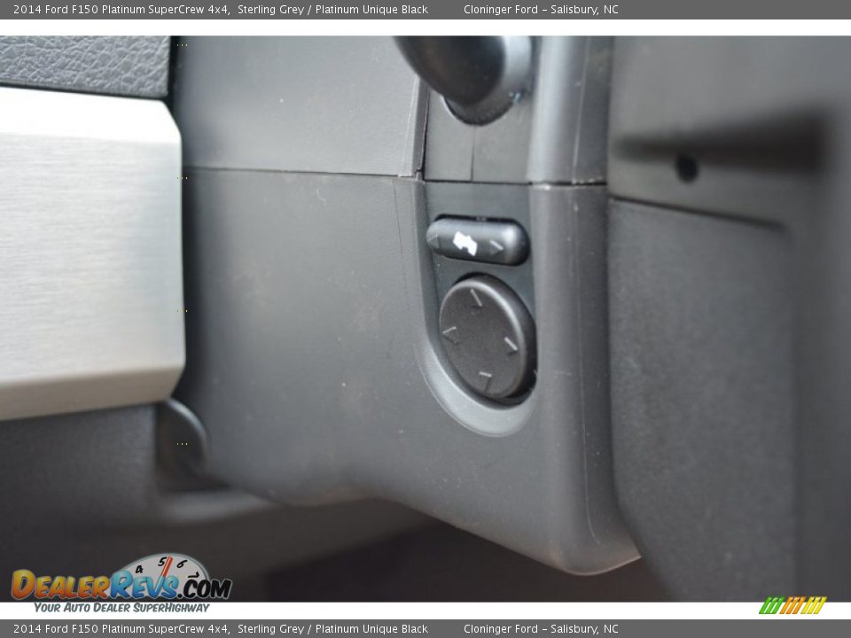 2014 Ford F150 Platinum SuperCrew 4x4 Sterling Grey / Platinum Unique Black Photo #31