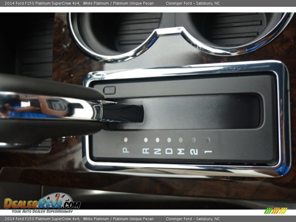 2014 Ford F150 Platinum SuperCrew 4x4 White Platinum / Platinum Unique Pecan Photo #24