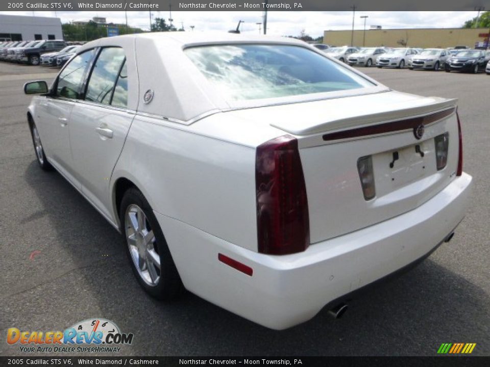 2005 Cadillac STS V6 White Diamond / Cashmere Photo #2