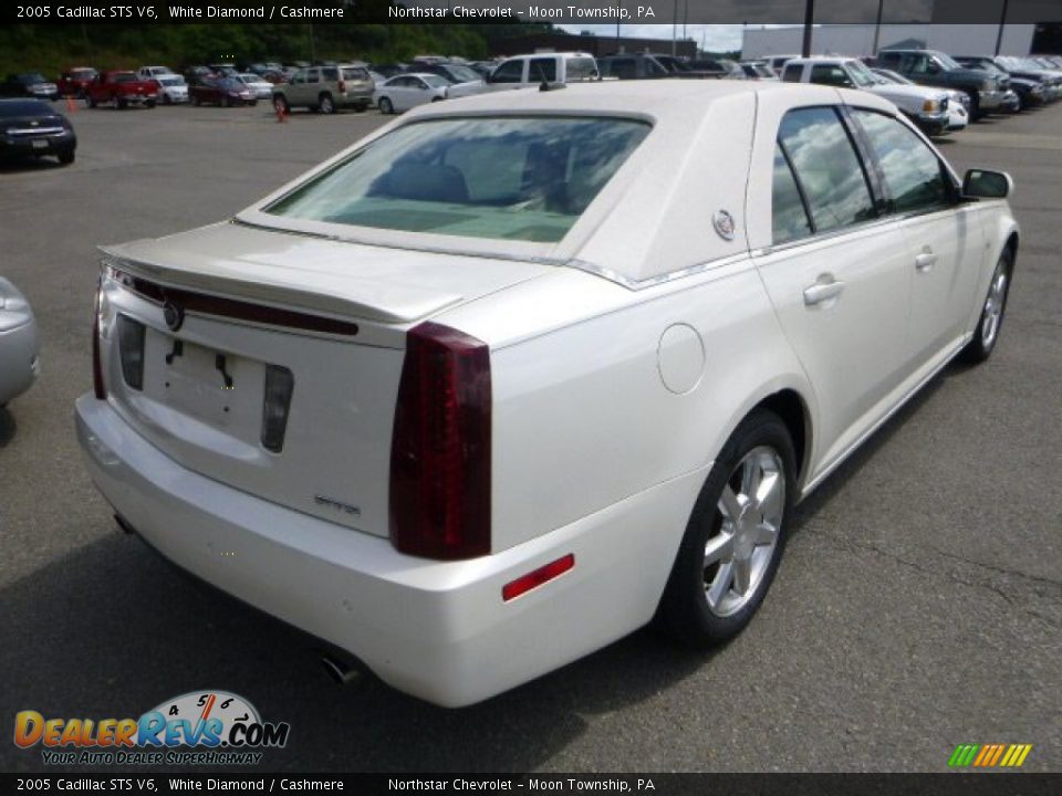 2005 Cadillac STS V6 White Diamond / Cashmere Photo #4