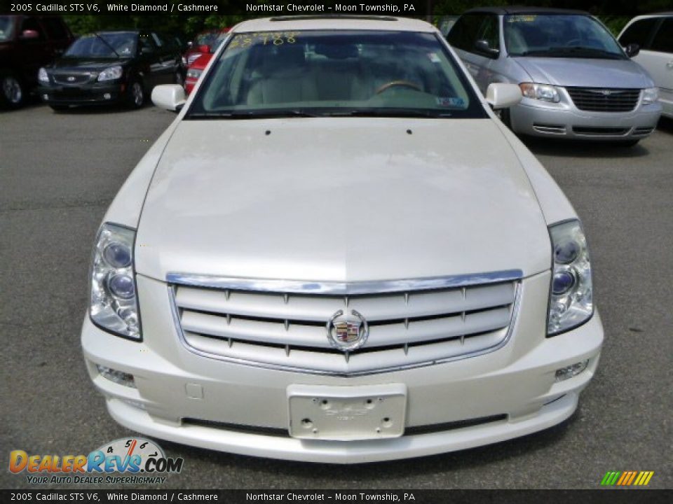 2005 Cadillac STS V6 White Diamond / Cashmere Photo #6