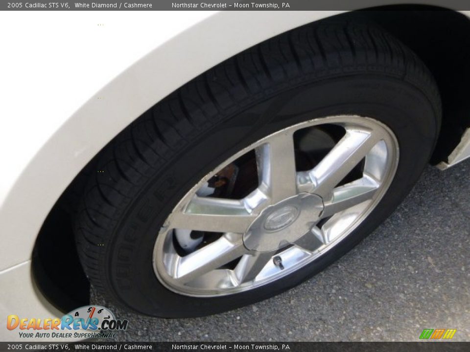 2005 Cadillac STS V6 White Diamond / Cashmere Photo #7