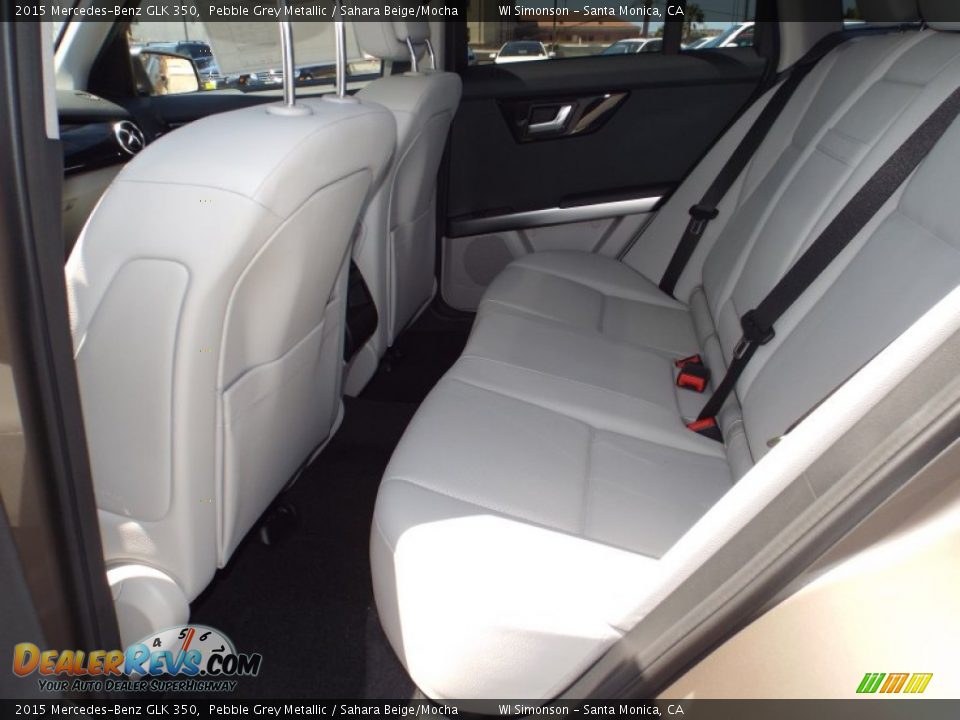 2015 Mercedes-Benz GLK 350 Pebble Grey Metallic / Sahara Beige/Mocha Photo #8