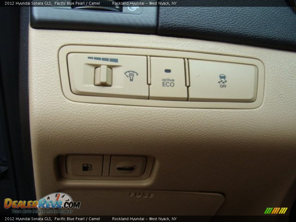 2012 Hyundai Sonata GLS Pacific Blue Pearl / Camel Photo #12