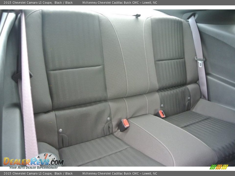 Rear Seat of 2015 Chevrolet Camaro LS Coupe Photo #15