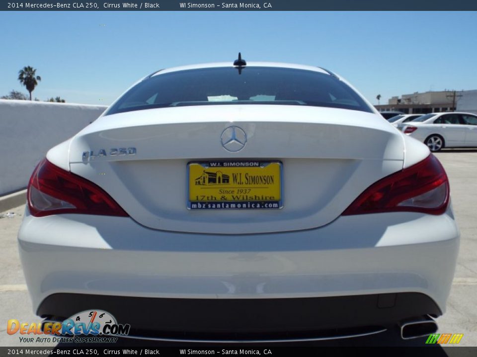 2014 Mercedes-Benz CLA 250 Cirrus White / Black Photo #5