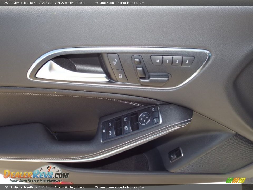 2014 Mercedes-Benz CLA 250 Cirrus White / Black Photo #6
