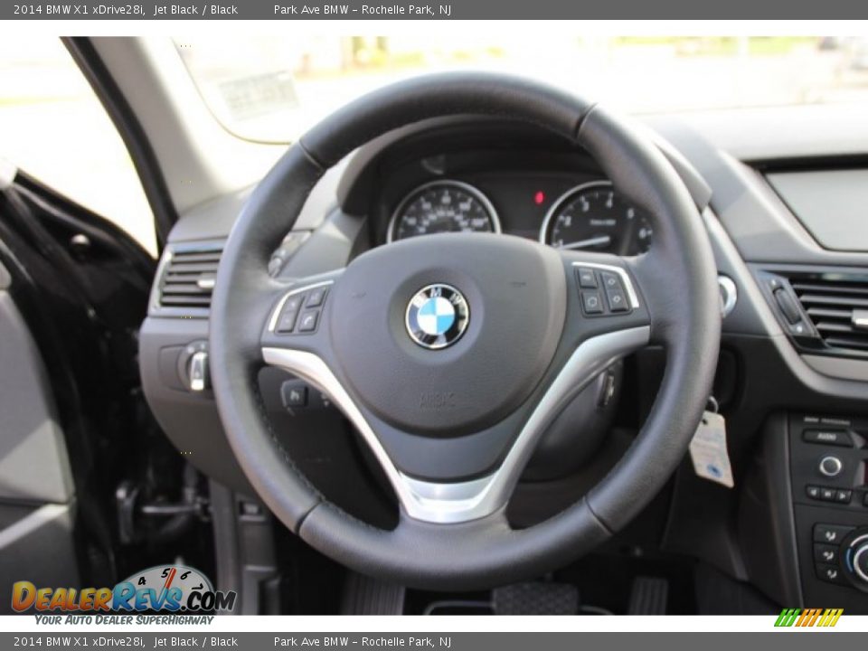 2014 BMW X1 xDrive28i Jet Black / Black Photo #18