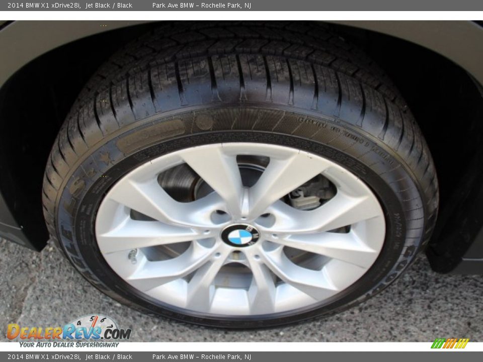 2014 BMW X1 xDrive28i Jet Black / Black Photo #33