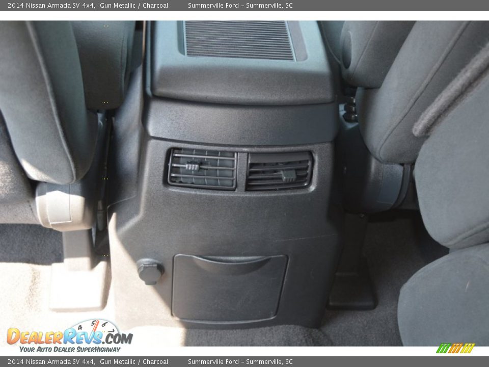 2014 Nissan Armada SV 4x4 Gun Metallic / Charcoal Photo #16