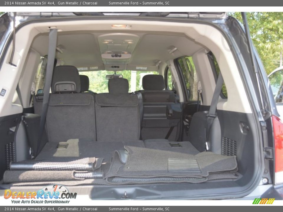 2014 Nissan Armada SV 4x4 Gun Metallic / Charcoal Photo #20